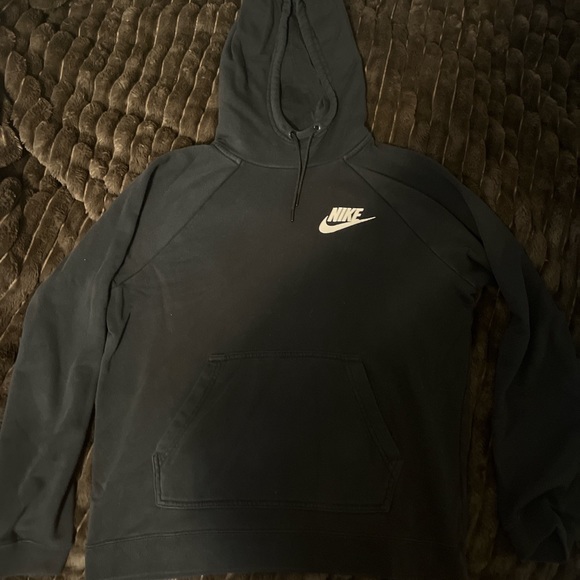 Black nike scrunch hoodie - Picture 1 of 3